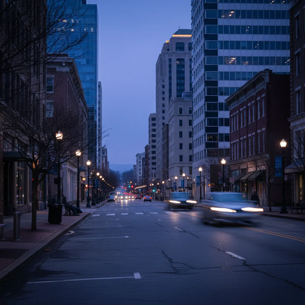 Greensboro, NC business district